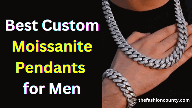 Moissanite Pendants for Men