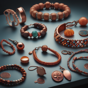 Copper Beads and Findings in Modern Jewelry