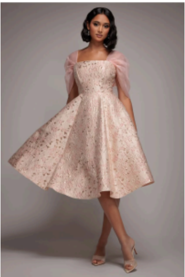 A close-up of high-quality wedding guest dress fabrics including silk, satin, lace, and velvet in rich jewel tones.