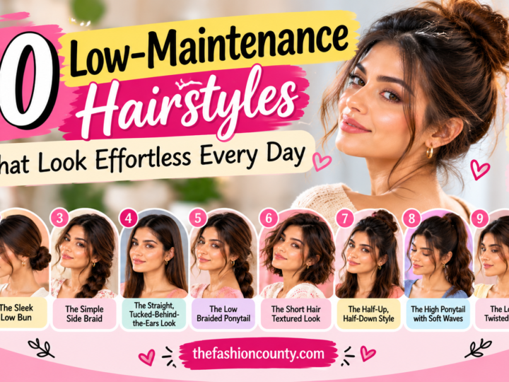 10 Low-Maintenance Hairstyles That Look Effortless Every Day